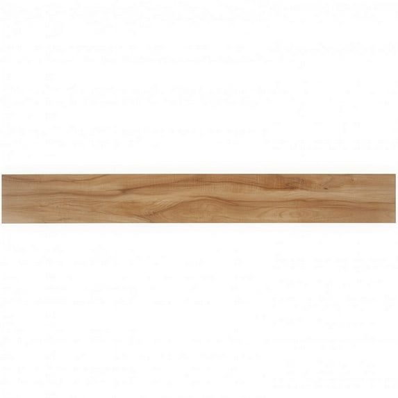 Bond Tile Polaris Acacia Brown 6 in. x 8 in. Glue Down Luxury Vinyl Tile Sample