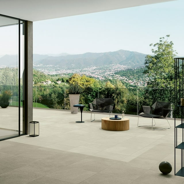Bond Tile Roosevelt Lake 24 in. x 24 in. Matte Porcelain Paver Floor