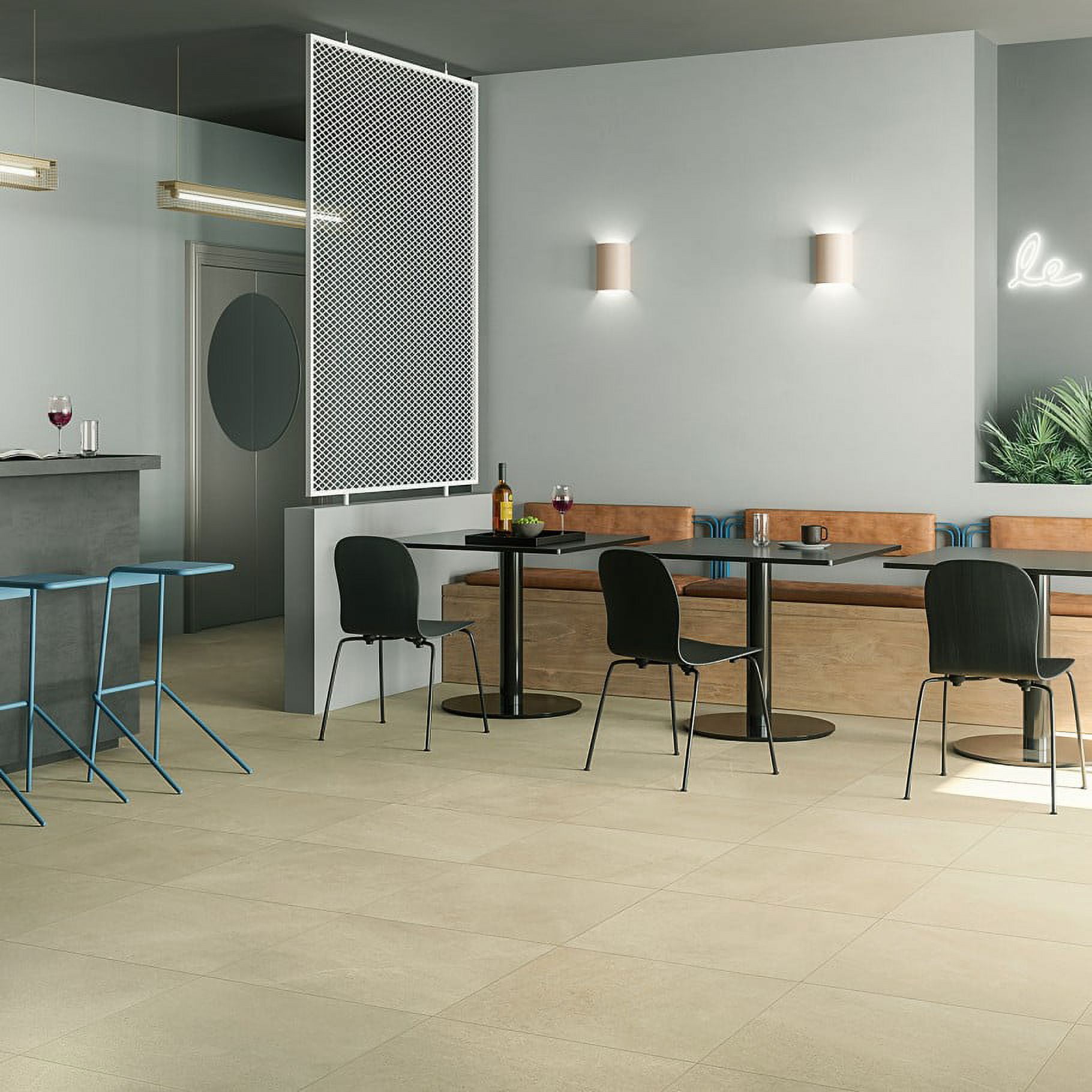 Bond Tile Roosevelt Park 24 in. x 24 in. Matte Porcelain Floor and Wall