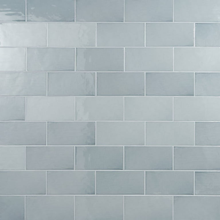 Bond Tile Thames Blue 5 in. x 10 in. Glazed Ceramic Wall Tile (28 Pieces 10.76 Sq. ft. / Box) Bond Tile Thames Blue 5 in. x 10 in. Glazed Ceramic Wall Tile (28 Pieces 10.76 Sq. ft. / Box)