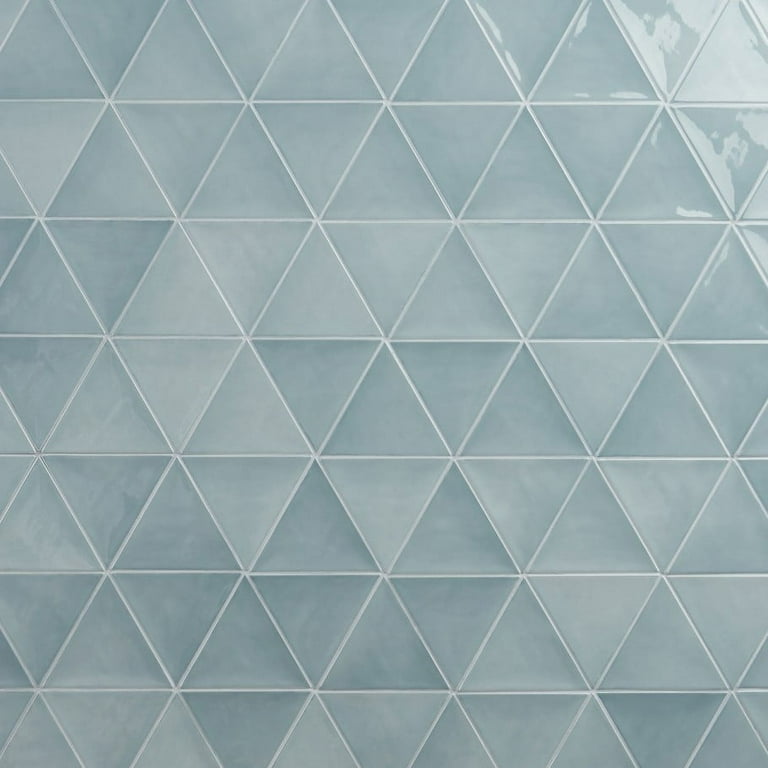 Bond Tile Thames Triangle White 5 in. x 4 in. Glazed Ceramic Wall Tile (30 Pieces 2.47 Sq. ft. / Box) Bond Tile Thames Triangle White 5 in. x 4 in. Glazed Ceramic Wall Tile (30 Pieces 2.47 Sq. ft. / Box)