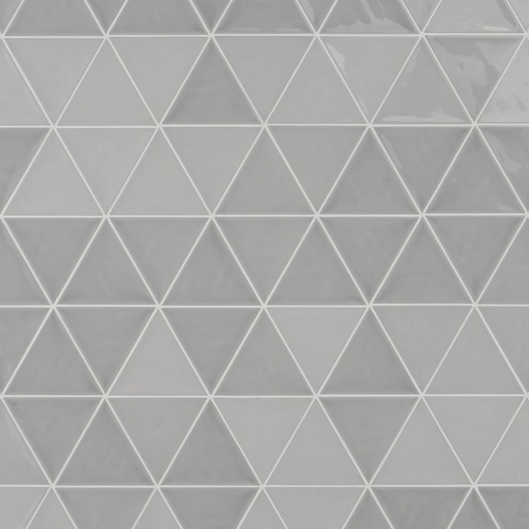 Bond Tile Thames Triangle White 5 in. x 4 in. Glazed Ceramic Wall Tile (30 Pieces 2.47 Sq. ft. / Box) Bond Tile Thames Triangle White 5 in. x 4 in. Glazed Ceramic Wall Tile (30 Pieces 2.47 Sq. ft. / Box)