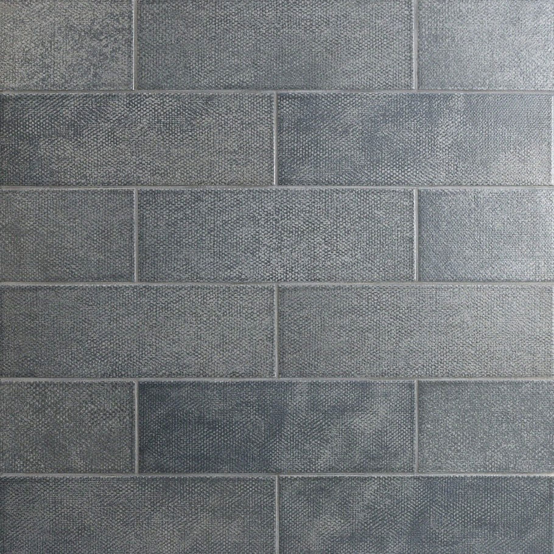 Turbine White Canvas 4x12 Ceramic Tile