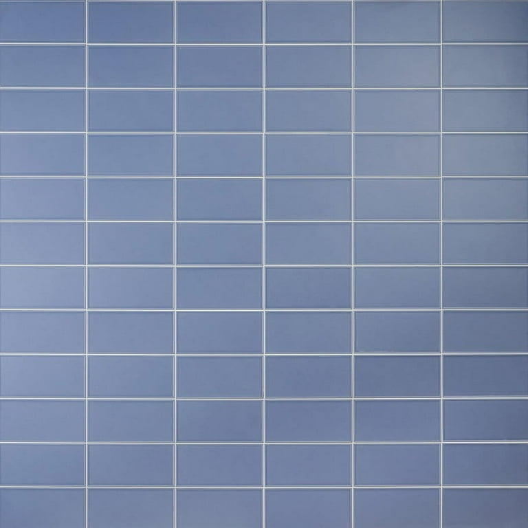 Victoria Border Blue 4 in. x 8 in. Matte Ceramic Wall Tile (28 Pieces, 6.02 Sq. Ft. / Case) Victoria Border Blue 4 in. x 8 in. Matte Ceramic Wall Tile (28 Pieces, 6.02 Sq. Ft. / Case)