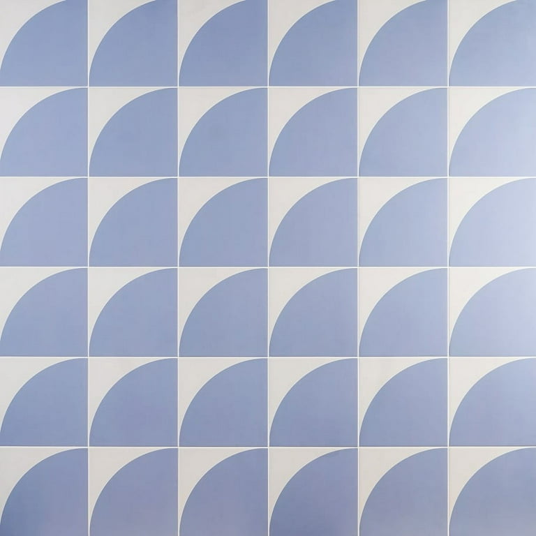 Victoria Crescent Blue 8 in. x 8 in. Matte Porcelain Wall Tile (9 Pieces, 3.87 Sq. Ft. / Case) Victoria Crescent Blue 8 in. x 8 in. Matte Porcelain Wall Tile (9 Pieces, 3.87 Sq. Ft. / Case)