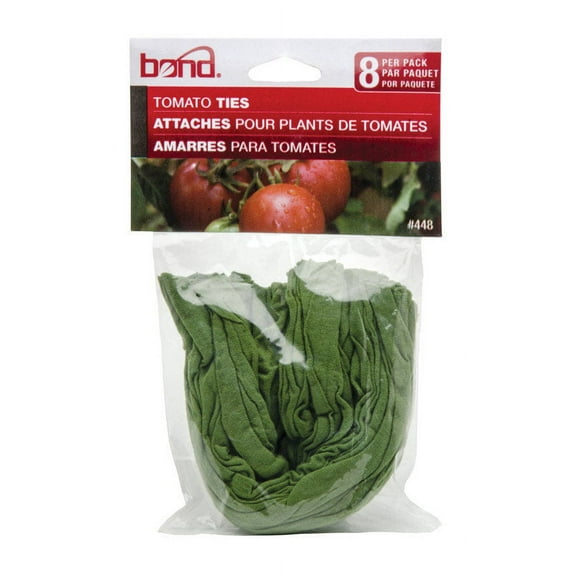 Bond Tomato Ties, 8 Count, Green
