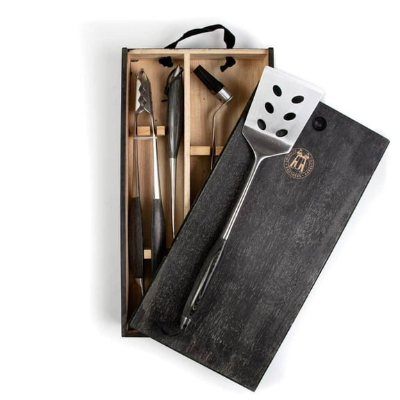 Bonded Ash, 4-Piece Grill Set