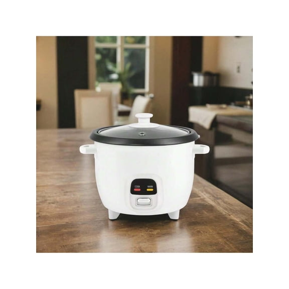 Bonded Granite 6-Cup Rice Cooker With Enhanced Non-Stick Pot