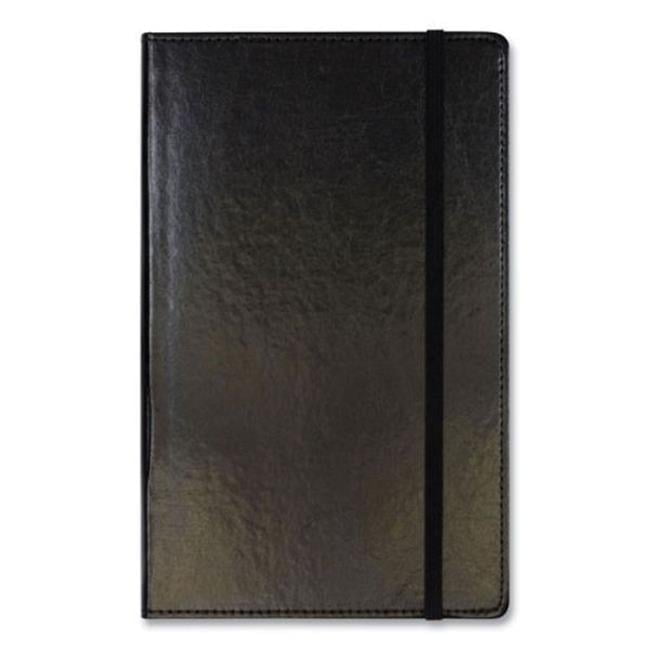 Bonded Leather Journal, 1-Subject, Narrow Rule, Black Cover, (240) 8.25 x 5 Sheets Bonded Leather Journal, 1-Subject, Narrow Rule, Black Cover, (240) 8.25 x 5 Sheets