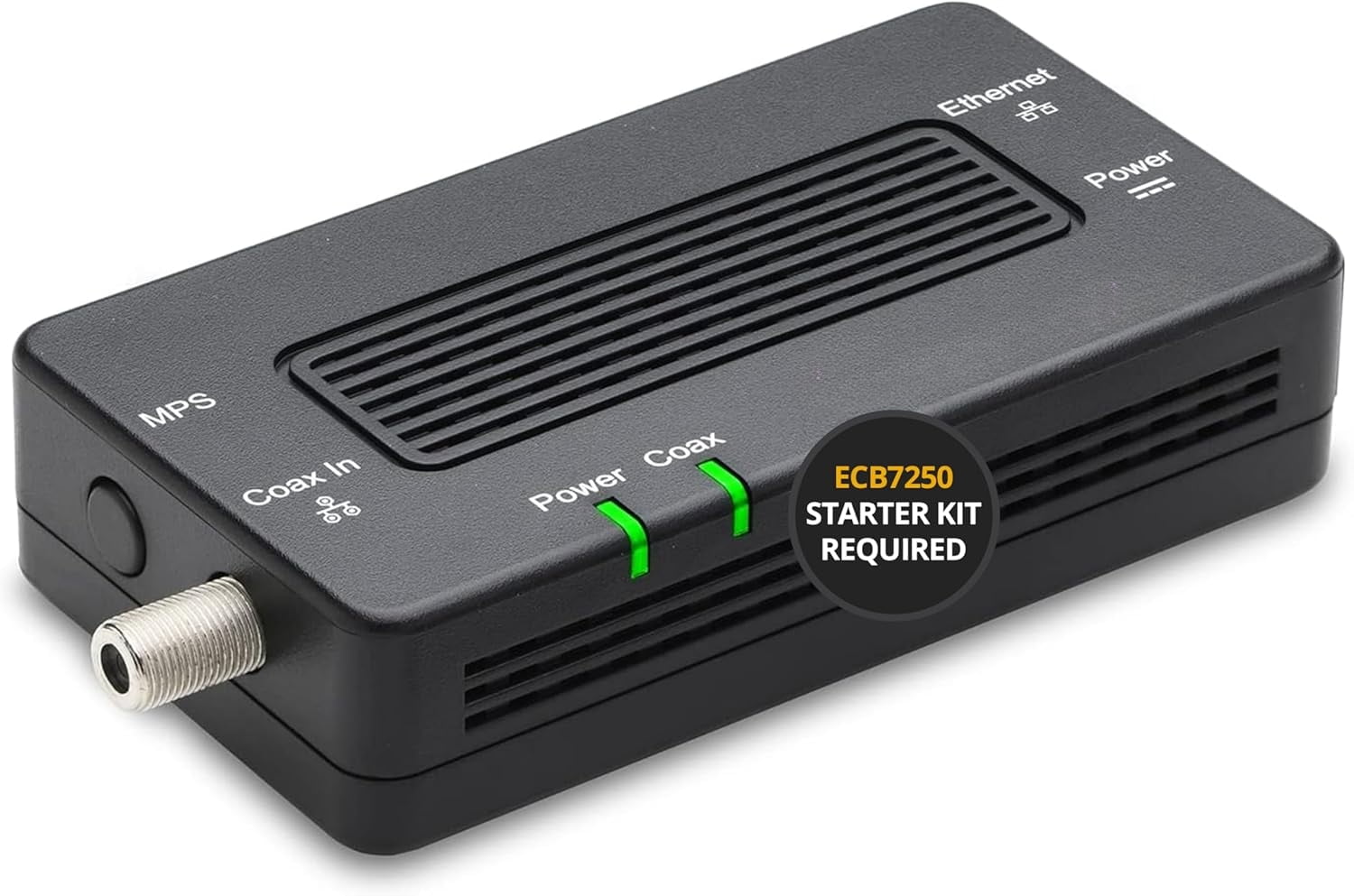 Ethernet Over Coax MoCA Adapter (Renewed) - 1 Gbps Actiontec ECB6200S02