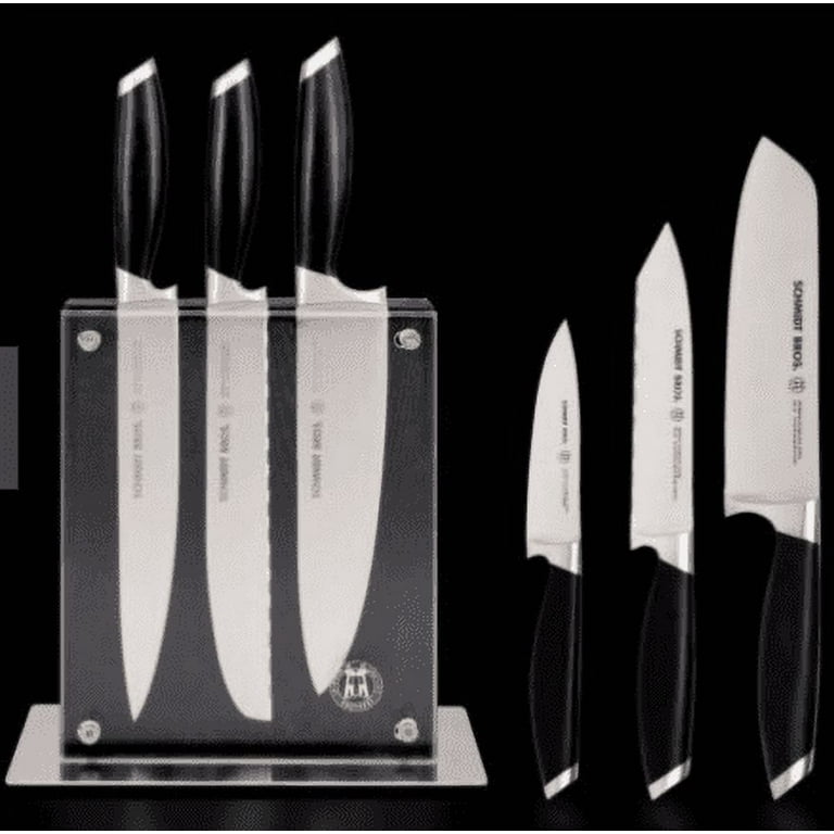 Bonded Steel 7 Piece Schmidt Knives