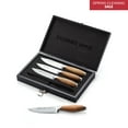 thumbnail image 1 of Bonded Teak, 4-Piece Jumbo Steak Knife Set, 1 of 4