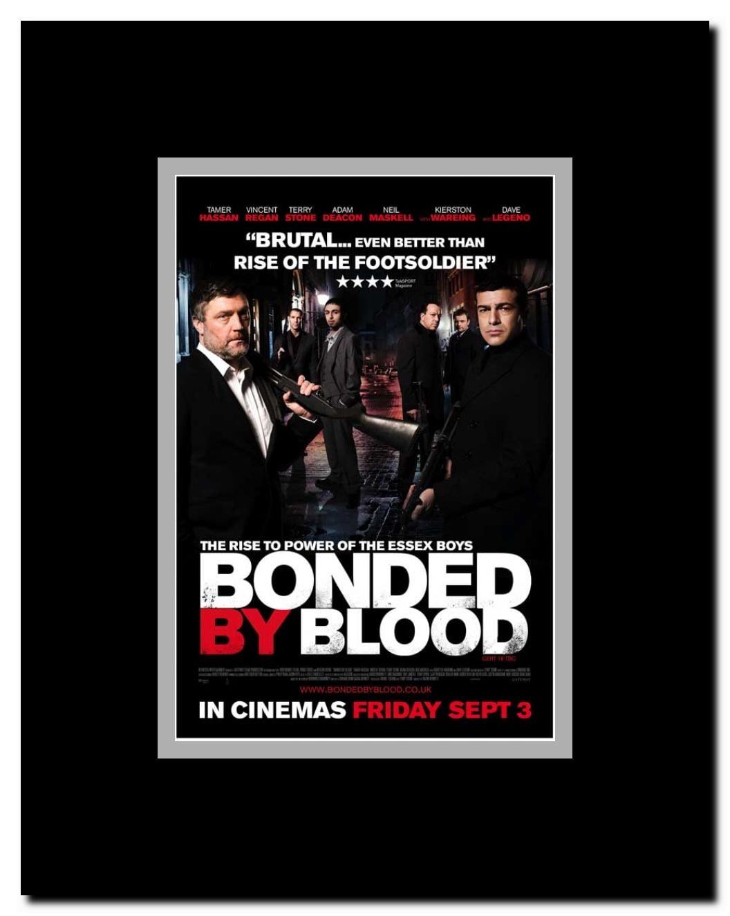 Bonded by Blood Framed Movie Poster
