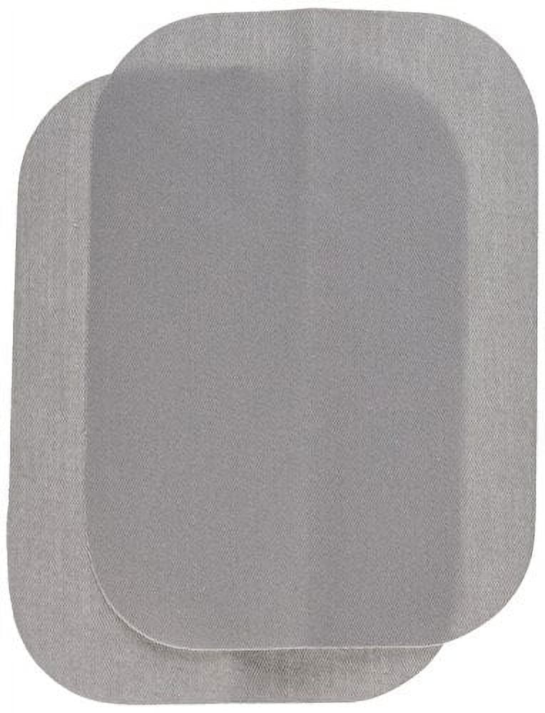 Bondex Iron-On Patches 5X7 2/Pkg-Light Gray 