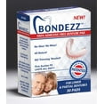 Bondezz Adhesive Free Denture Pads Lower Denture 30 Pack Secure