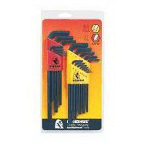 Bondhus Corp. Hex Key Set Long 5/64-3/4" 15p