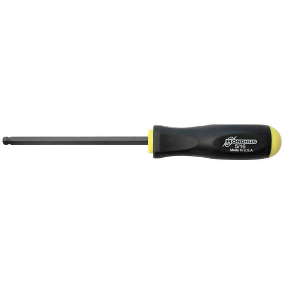 Bondhus 10606 7/64" Ball End Screwdriver w/ProGuard Finish, 2.9", 2PC