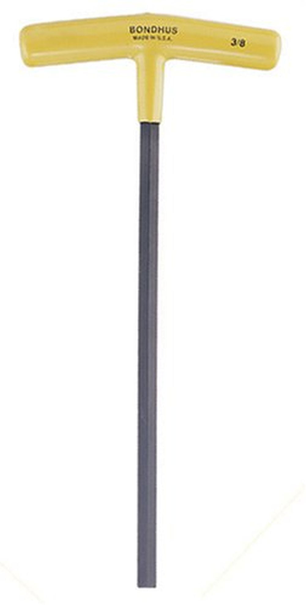 Bondhus 15332 Set of 8 Hex T-handles, 9" Length, sizes 3/32-1/4"