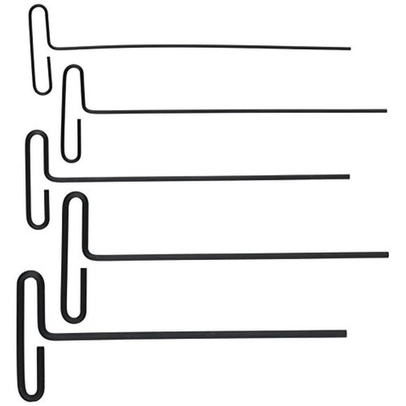 Bondhus 15548 9" Loop T-Handle 5 Piece Set w/ProGuard Finish