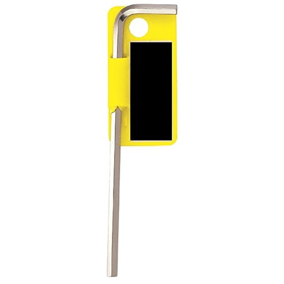 Bondhus 16101 .035" Hex Tip Key L-Wrench BriteGuard Finish,Tag&Barcode,Long Arm