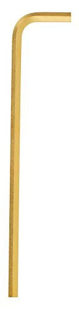 Bondhus 28100 .028" Hex Tip Key L-Wrench w/GoldGuard Finish (Pk of 50),2.6"
