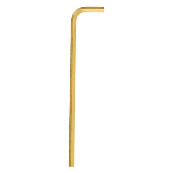 Bondhus 28104 5/64" Hex Tip Key L-Wrench w/GoldGuard Finish Pack of 50, 3.2"