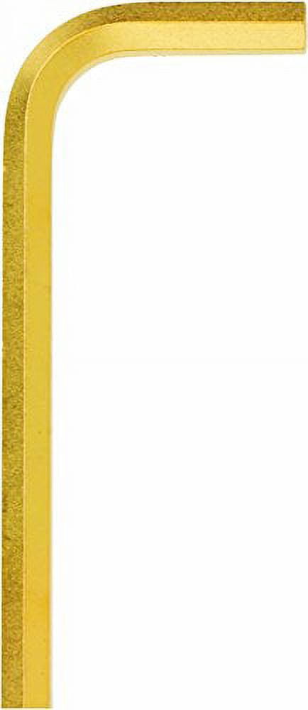 Bondhus 28264 5mm Hex Tip Key L-Wrench w/GoldGuard Finish (Pk of 50),78mm
