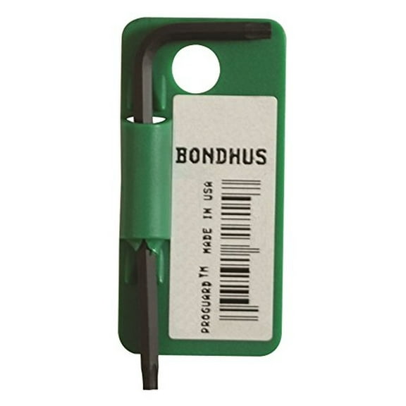 Bondhus 31707 Tag&Barcode T7 Hex Tip Key L-Wrench w/ProGuard Finish,1.4"