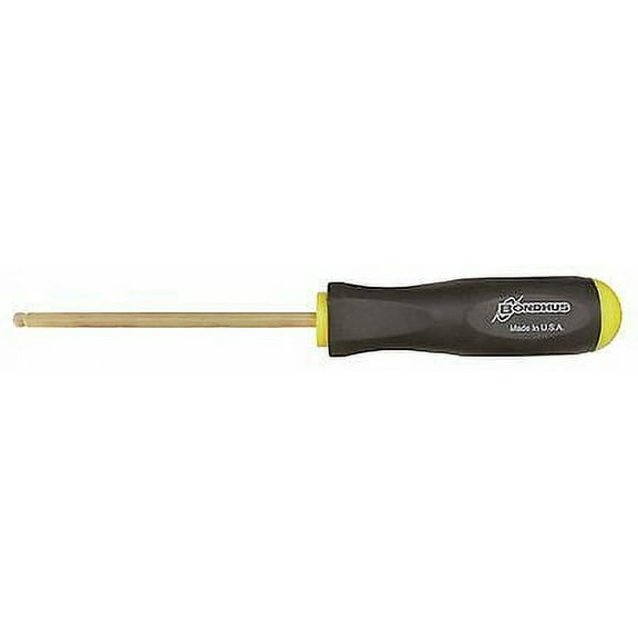 Bondhus, Protanium Steel 7/32" x 4.2" Comfort Grip Thermoplastic Hex Screwdriver