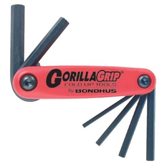 Bondhus  3Mm-10Mm Gorilla Grip Fold-Up Set