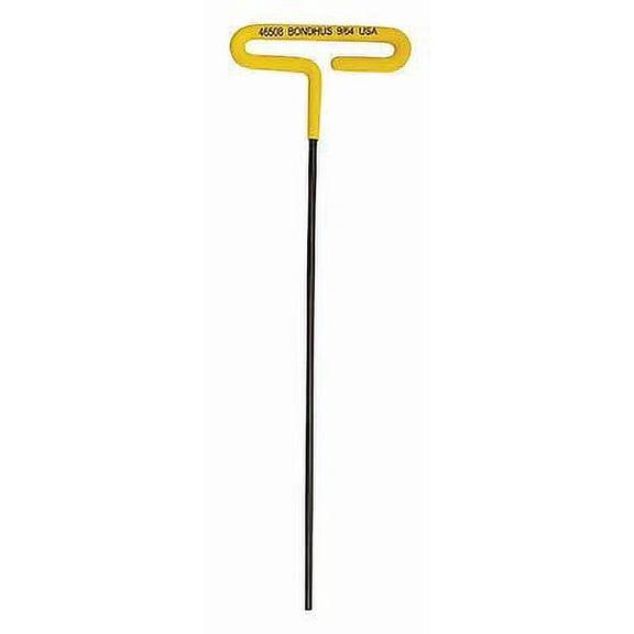 Bondhus 46508 9/64 x 9" Hex Tip Cushion Grip Loop T-Handle with ProGuard Finish, 2 Piece