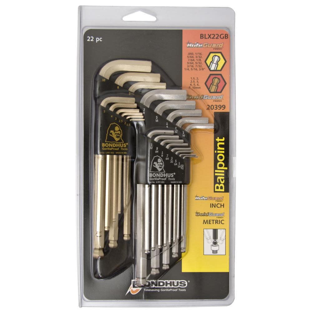 Bondhus Balldriver L-Wrench Double Pack - image 1 of 3