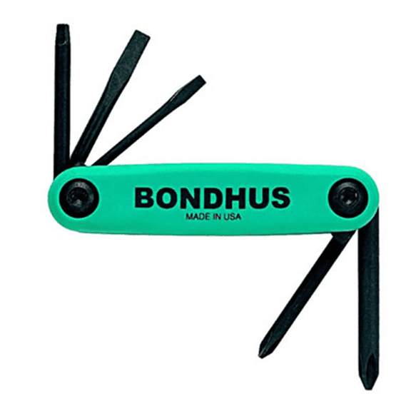 Bondhus Corp. 5pc Set Utility Fold-up #1Ph,