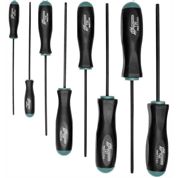 Bondhus Corp. 8pc Star tip scrwdrv set T9-T4