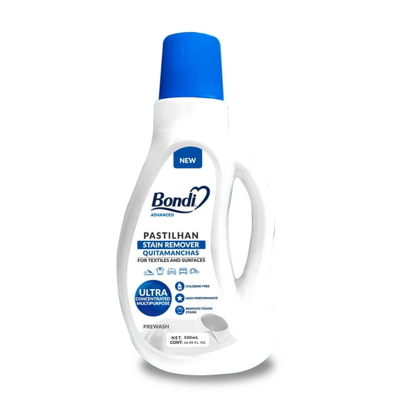 Bondi Advanced Pastilhan Laundry Stain Remover, Concentrated, 16.9 oz Bottle