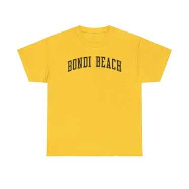 Bondi Beach Shirt Gifts Tshirt Crew Neck Short Sleeve