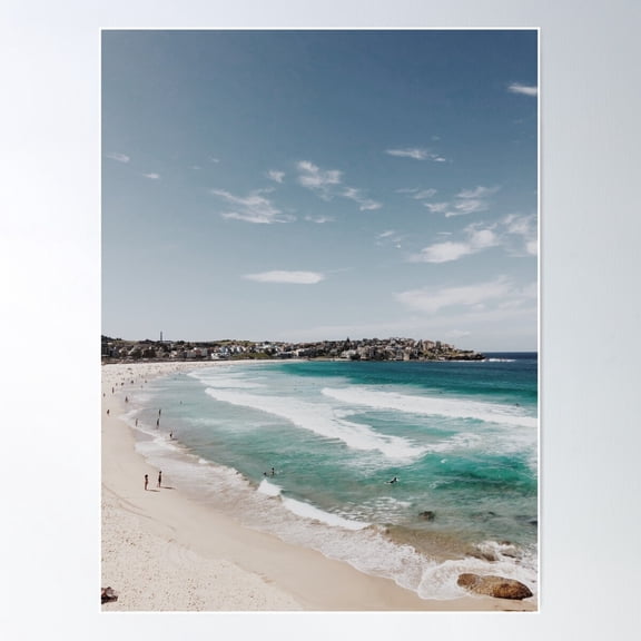 Bondi Beach, Sydney Australia Poster, 12x18 UNFRAMED