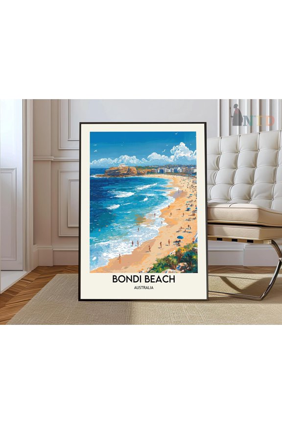 Bondi Beach Sydney Poster Unframed Paper Print