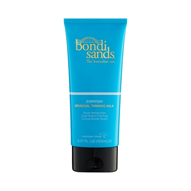 Bondi Sands Everyday Gradual Self Tanning Milk Lotion, Body Moisturizer, Cocoa Butter, 5.07 fl