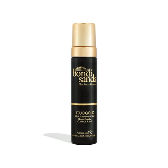 Bondi Sands Liquid Gold Self Tanning Foam for Body and Face 7.04 fl. Oz.