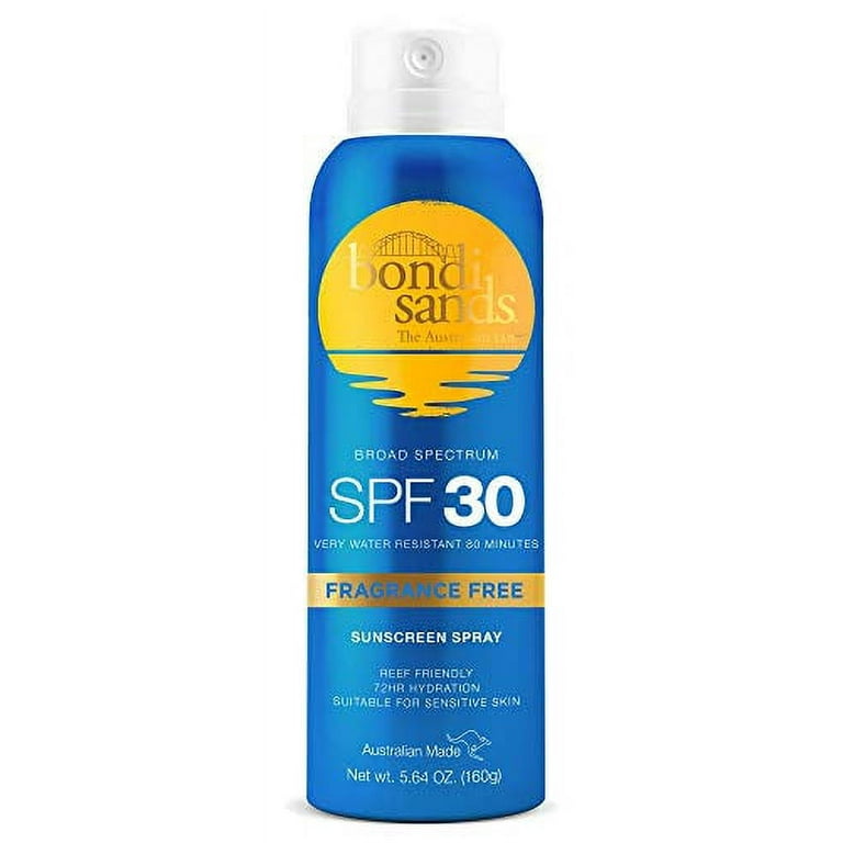 Bondi Sands SPF30 Fragrance Free Aerosol Spray Bondi Sands SPF30 Fragrance Free Aerosol Spray