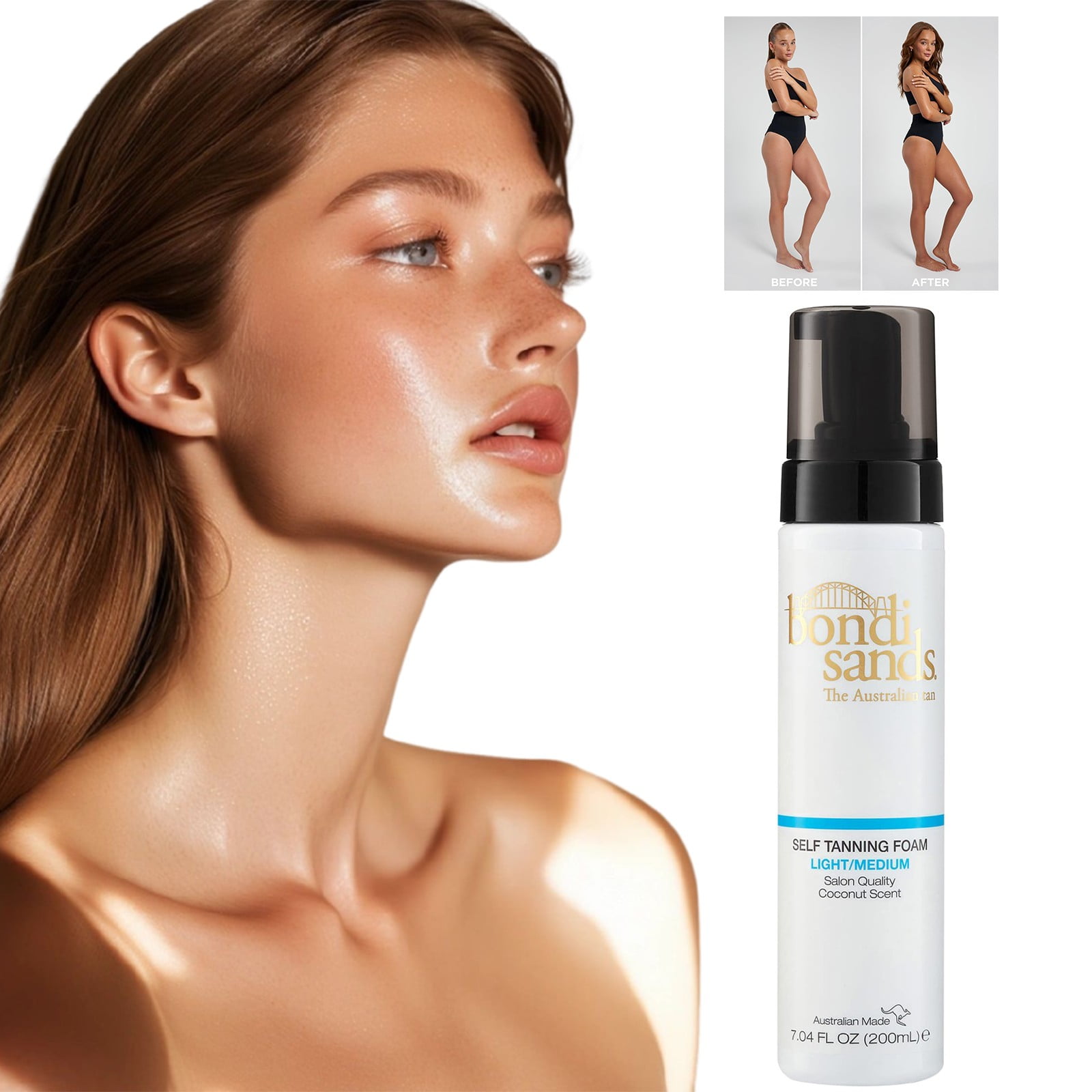 Bondi Sands Self Tanner,Bondi Sands Self Tanning Foam,Lightweight,Self ...