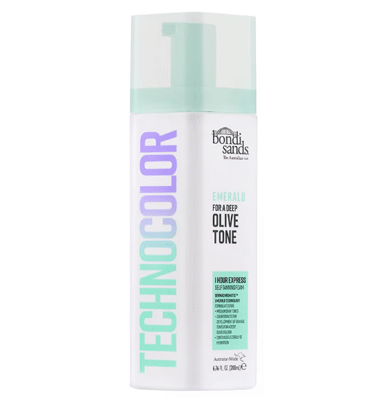 Bondi Sands Technocolor 1 Hour Express Self Tanning Foam - Emerald Emerald 6.76oz