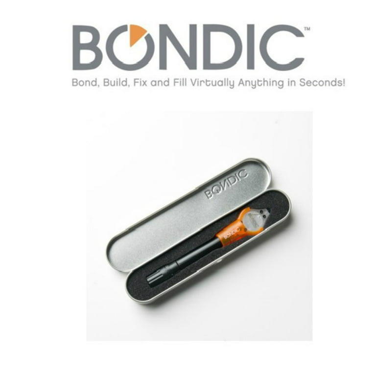 Bondic GO UV Glue Kit with Light, Liquid Plastic Welding Kit, (3ml)  Adhesive Epoxy UV Glue, Bonds