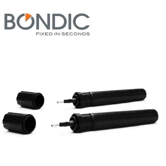 Bondic Liquid Refills. 2 Pack, Black, Transparent
