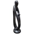 thumbnail image 1 of Stoneage Arts Family Love Parent with Child Bonding Sculpture, Ujamaa - Hand Carved in Kenya (Black, 8 Inch / Parent & Child), 1 of 6