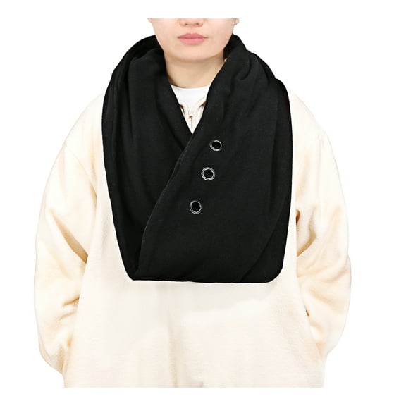 Bonding Scarf (Black) - Carry Bonding Pouch - for Chinchillas, Hedgehogs, Rats, Sugar Gliders, Guinea Pigs, Rabbits, Hamsters, Gerbils, Squirrels, Ferrets, Kittens, Parrots, Birds, Reptiles.
