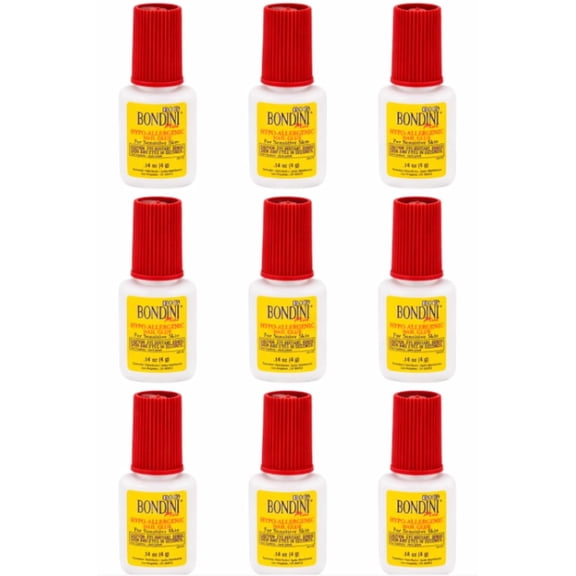 Bondini Hypo-Allergenic Nail Glue (Pack of 9)