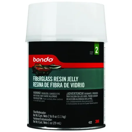 Bondo 432 1 Quart Fiberglass Resin Jelly With Cap, Each