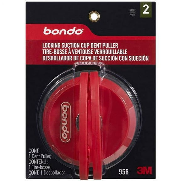 Bondo Double Handle Locking Suction Cup Dent Puller